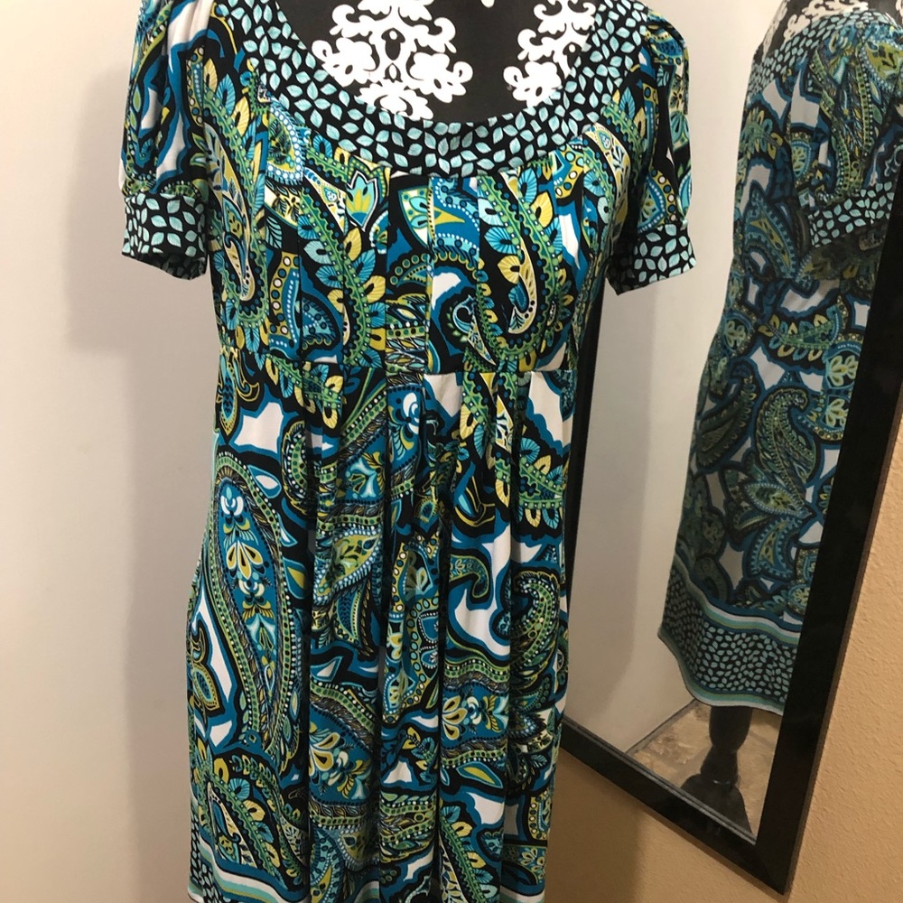 London Style 12P babydoll dress